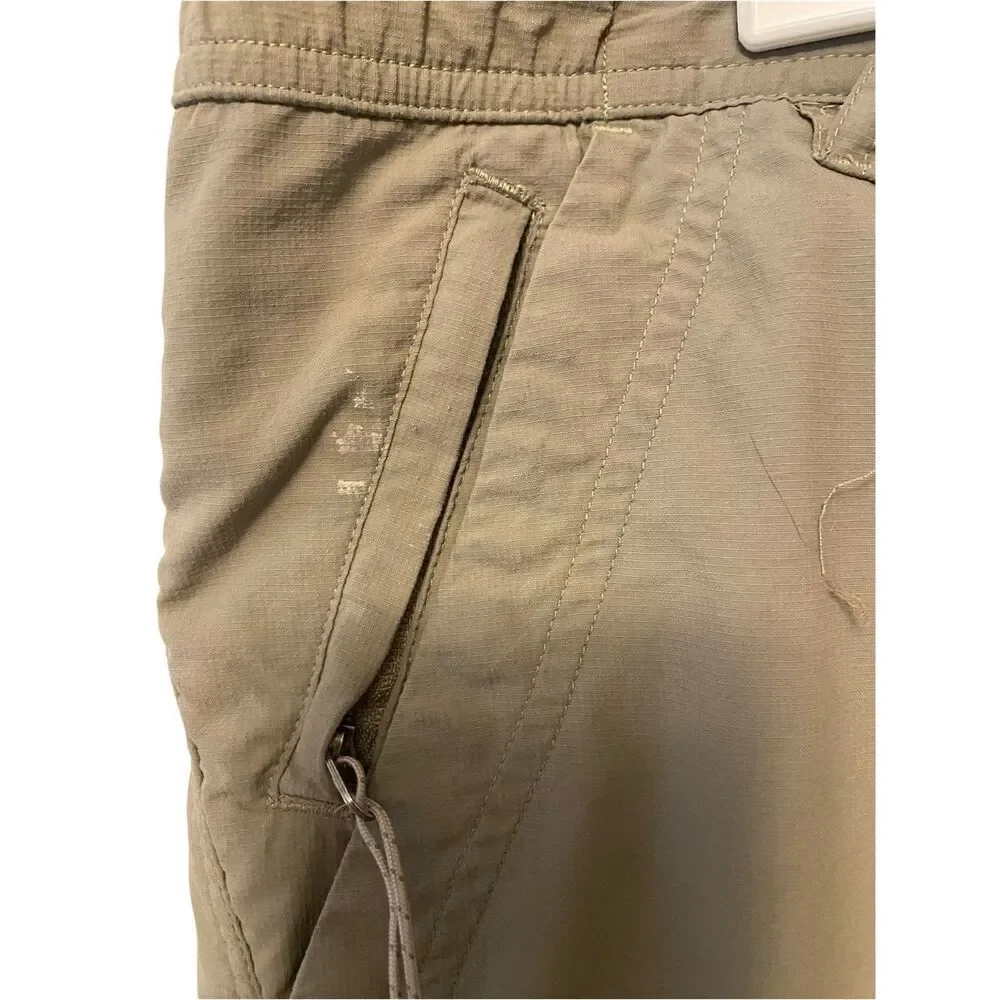 Columbia Titanium Packable Cargo Shorts – Men’s XL – Khaki Green